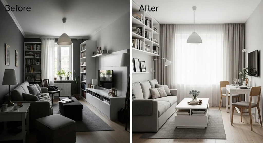 cost-effective home improvement for small spaces