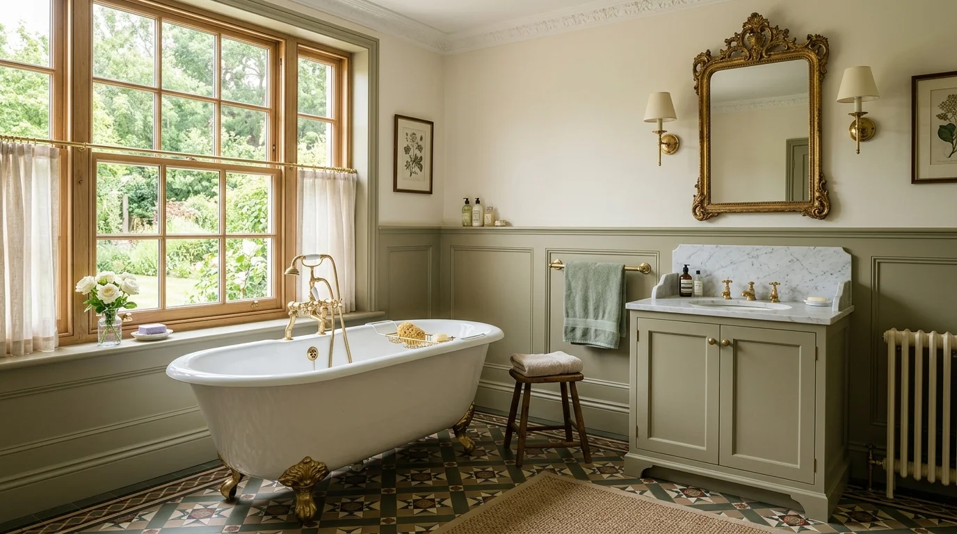 traditional bathroom
